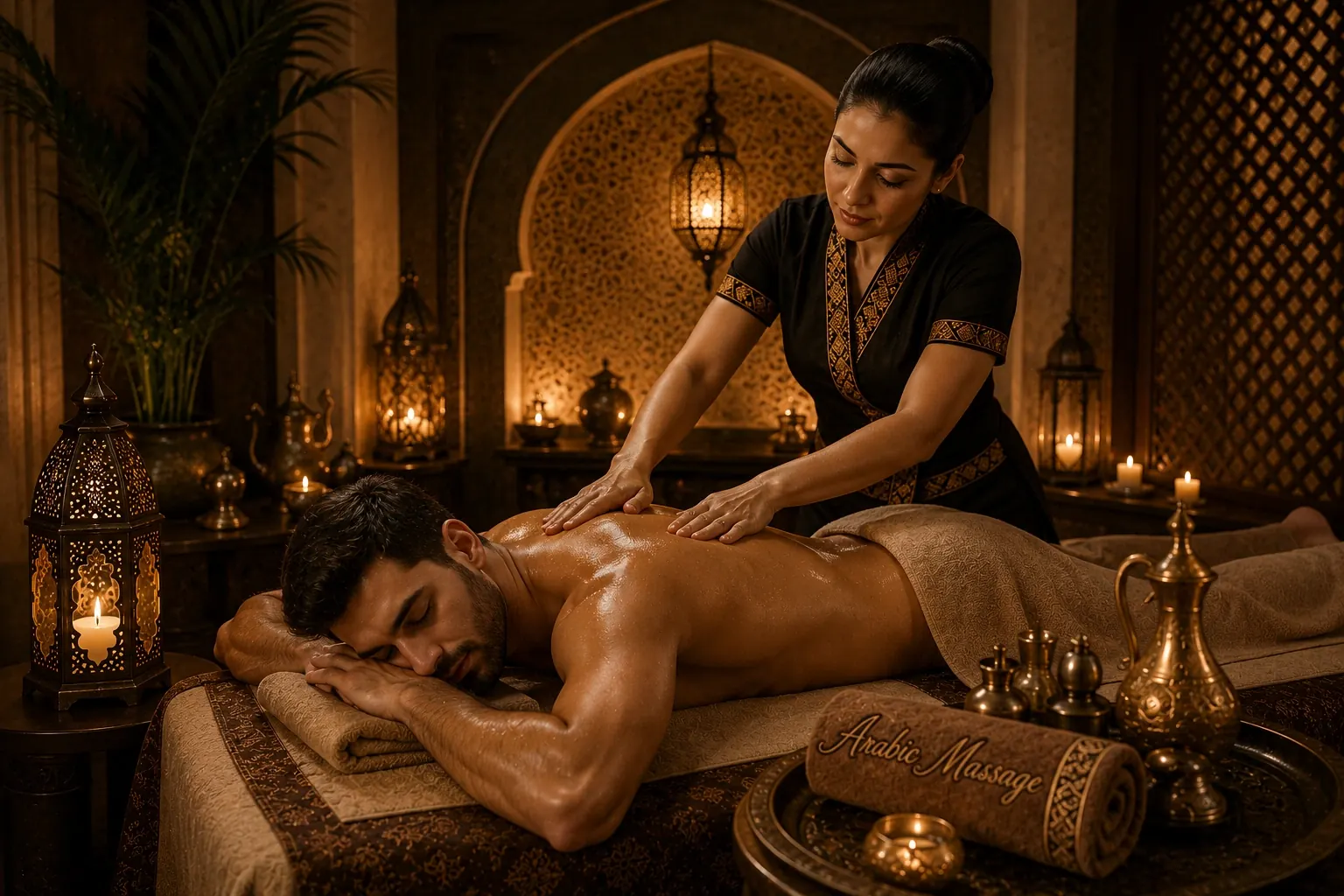 Traditional Arabic massage Dubai